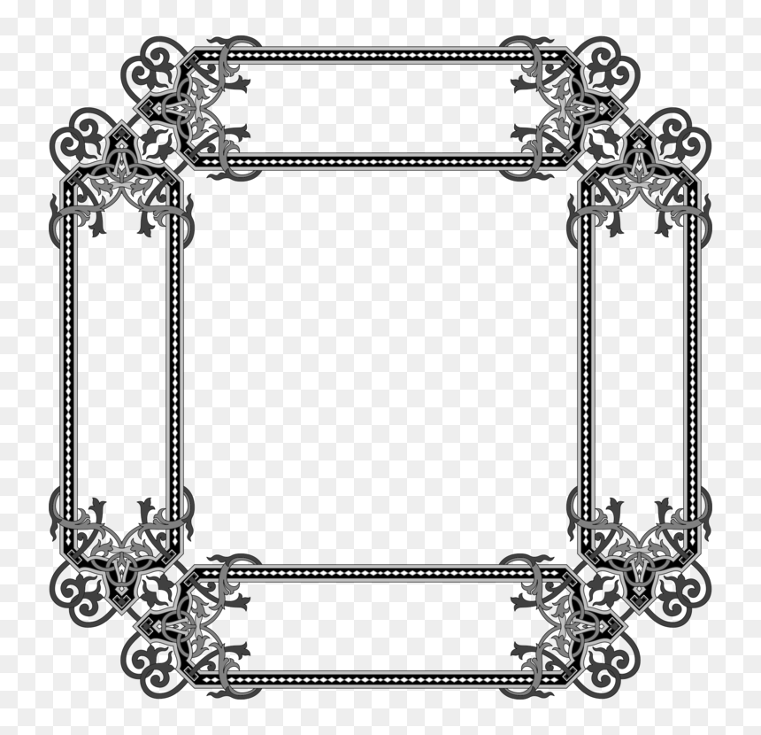 Kuranda Altta Nun Nasıl Okunur, HD Png Download - great gatsby border png
