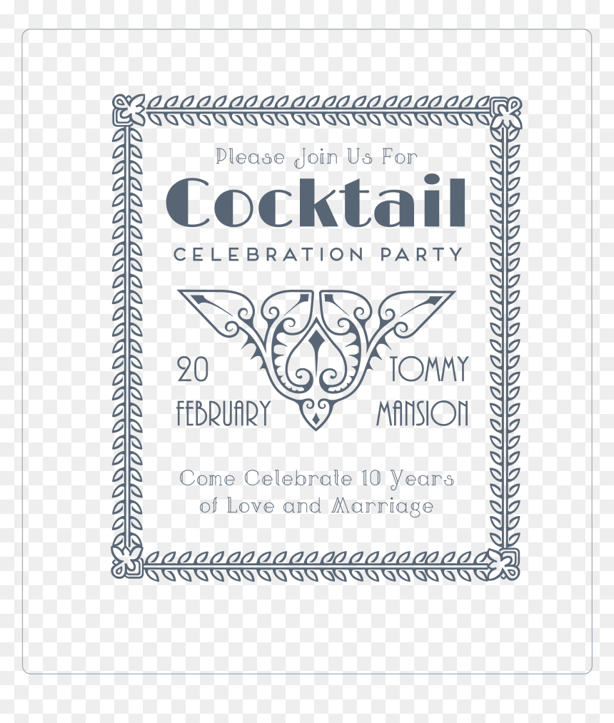 Poster, HD Png Download - great gatsby border png