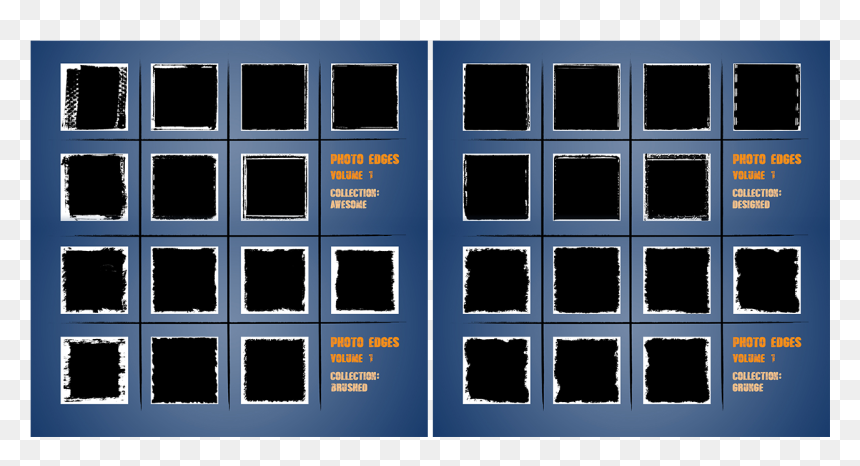 Electric Blue, HD Png Download - grunge square png