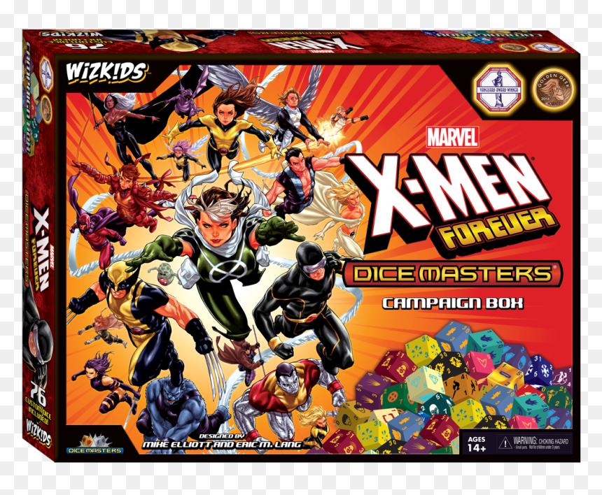 X Men Forever Dice Masters, HD Png Download - dice faces png