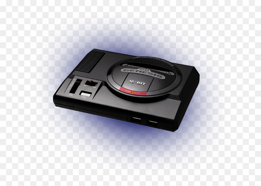 Sega Genesis Classic Mini, HD Png Download - 16 bit mario png