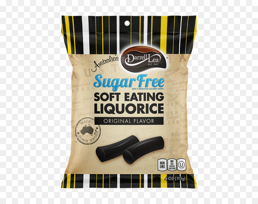 Darrell Lea Sugar Free Licorice, HD Png Download - sugar bag png
