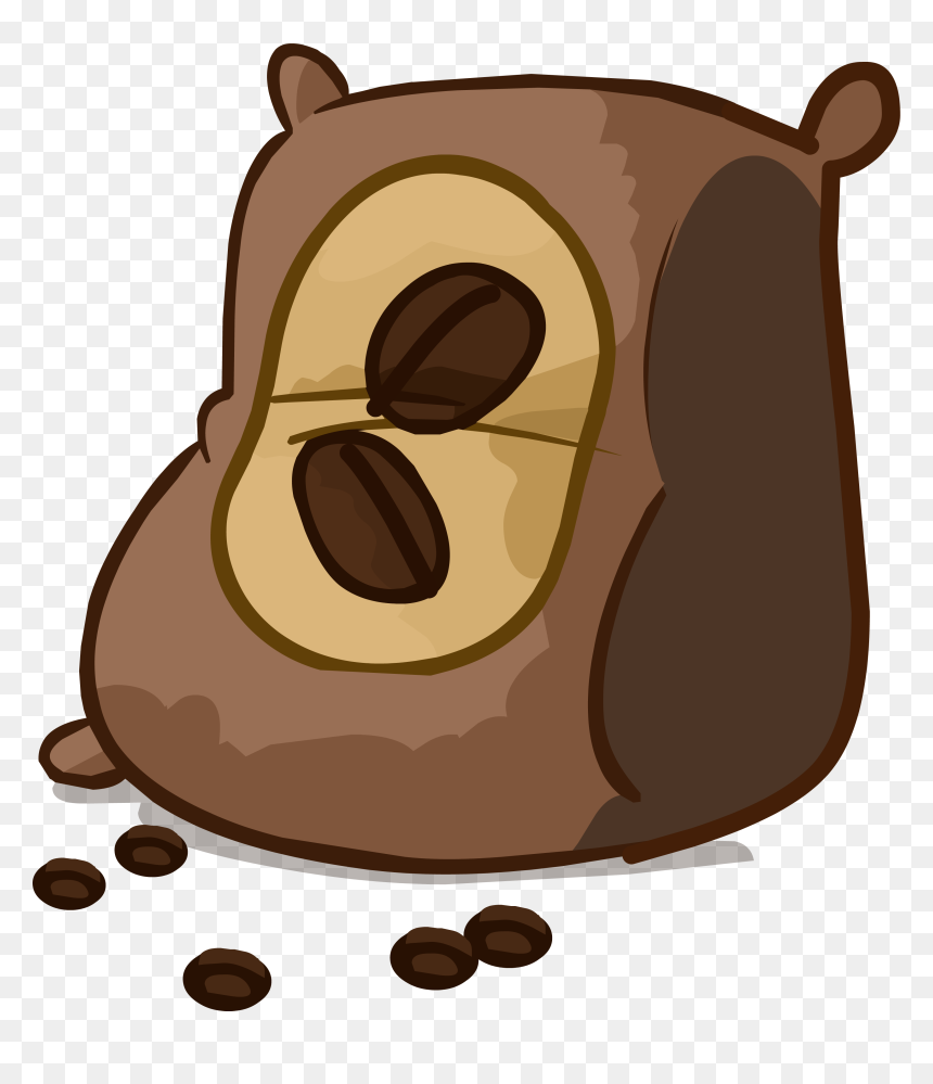 Club Penguin Coffee Bag, HD Png Download - sugar bag png