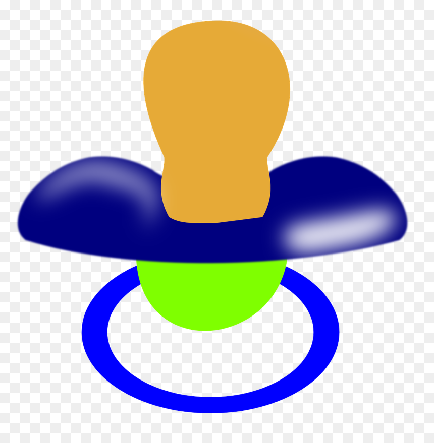 Pacifier Clip Art, HD Png Download - binky png