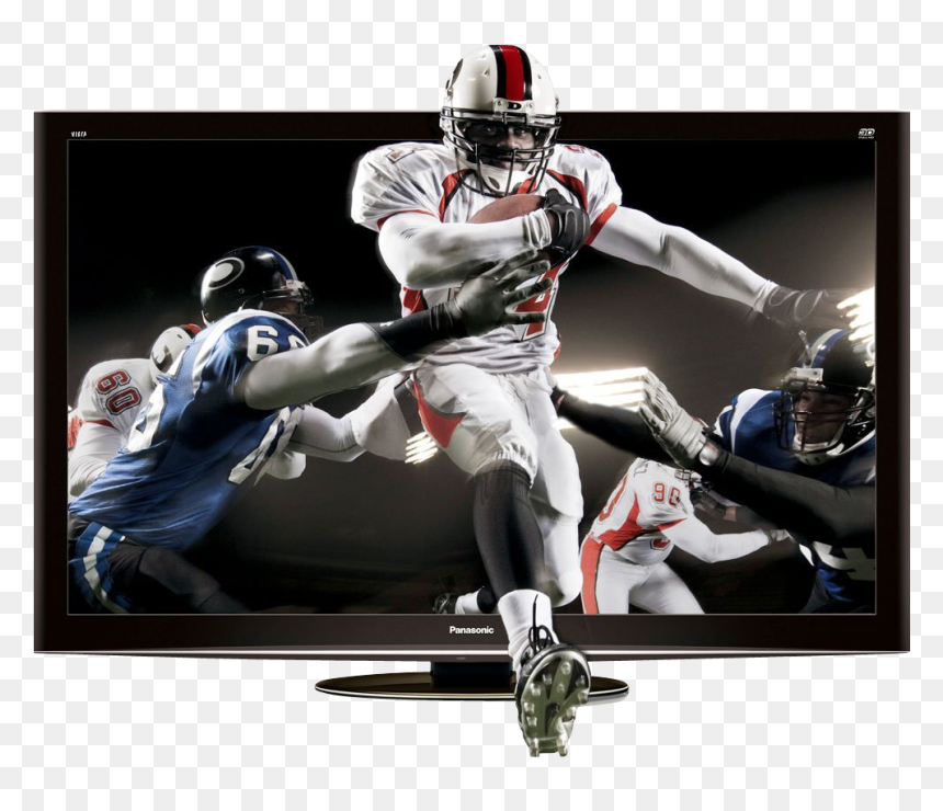 Big Screen Tv Football, HD Png Download - superbowl 51 png