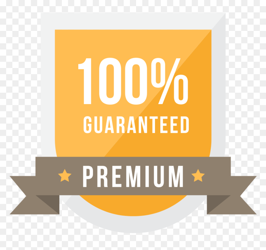 100 Guarantee Png, Transparent Png - 100 guarantee png