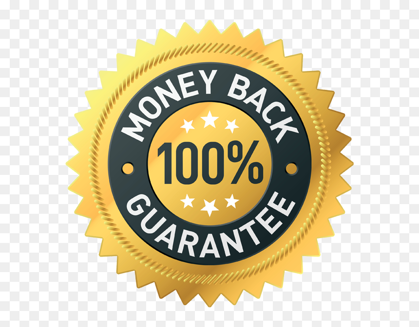 Money Back Guarantee Button, HD Png Download - 100 guarantee png