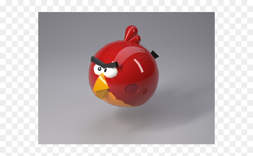 Bath Toy, HD Png Download - angry birds red png