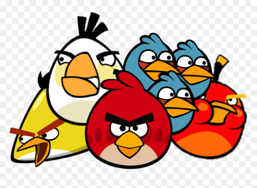 Cartoon, HD Png Download - angry birds red png
