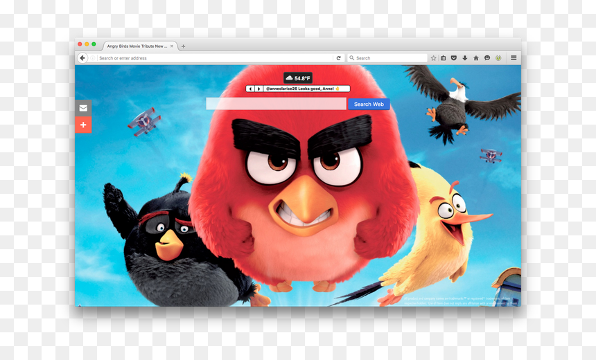 Angry Birds Movie Hd, HD Png Download - angry birds red png