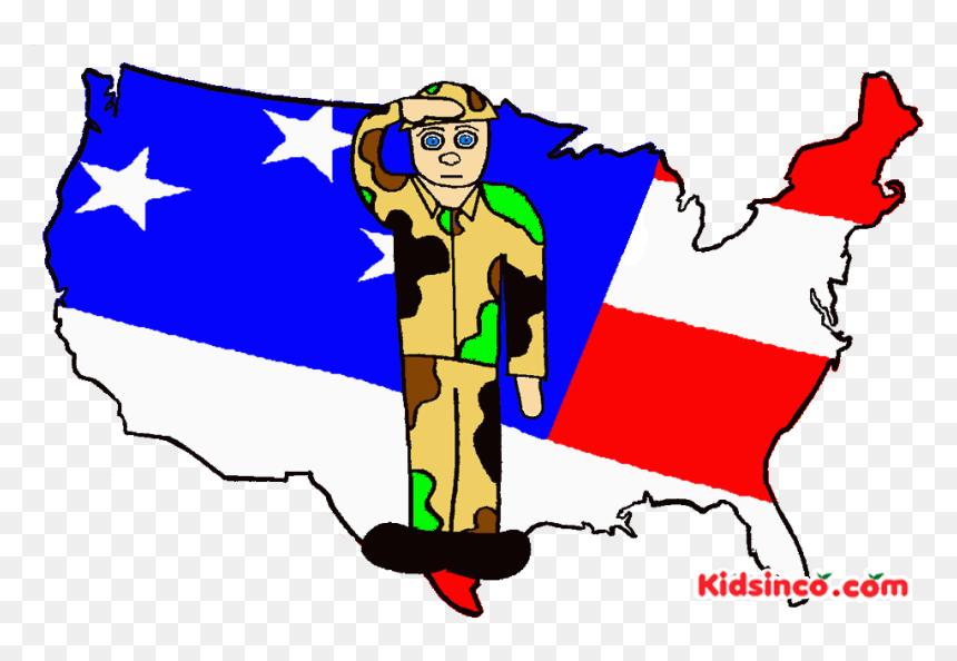 Patriotism For Kids, HD Png Download - army man png
