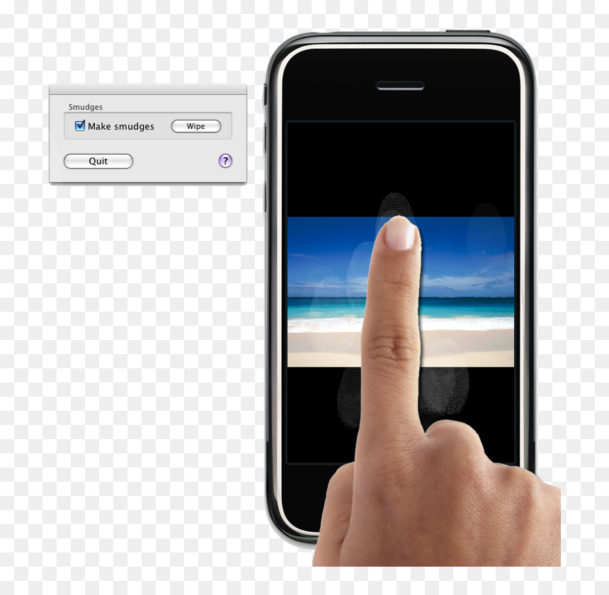 Iphone, HD Png Download - mouse finger png