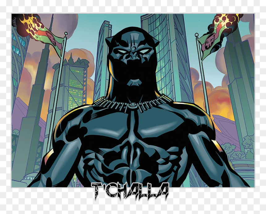 Comic Books And Superheroes, HD Png Download - t'challa png