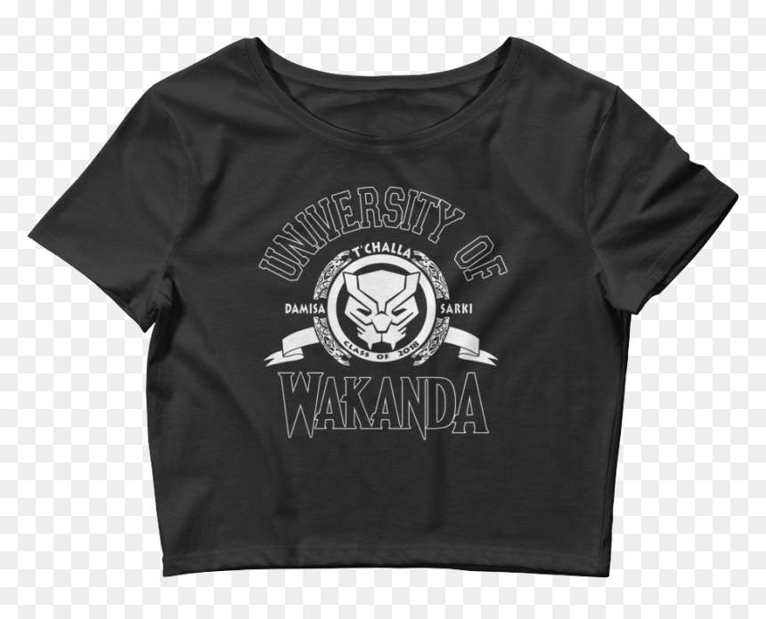 Tik Tok Crop Top, HD Png Download - t'challa png
