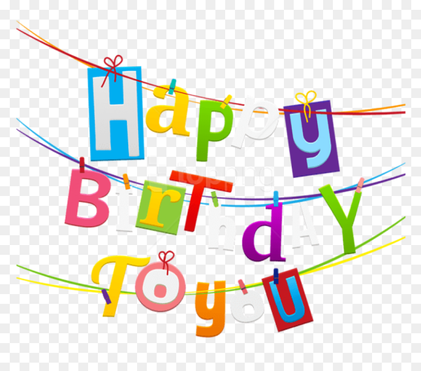 Art Image Transparent Background Happy Birthday Clipart, HD Png Download - birthday clip art png