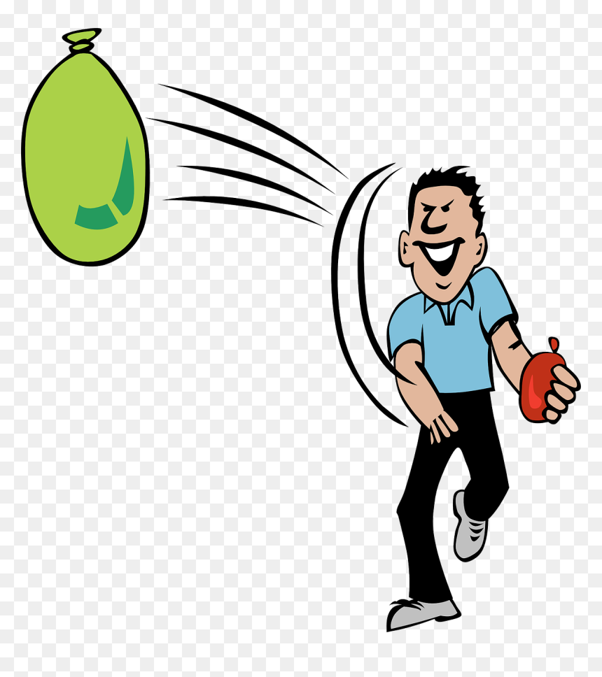 Happy Diwali Gif Funny, HD Png Download - water squirt png