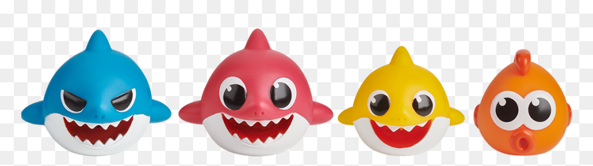 Baby Shark Bath Toys, HD Png Download - water squirt png