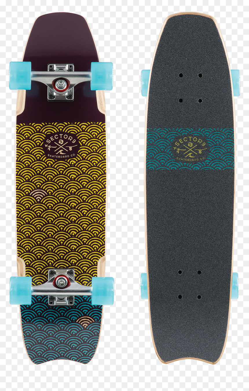 Longboard, HD Png Download - shark bite png