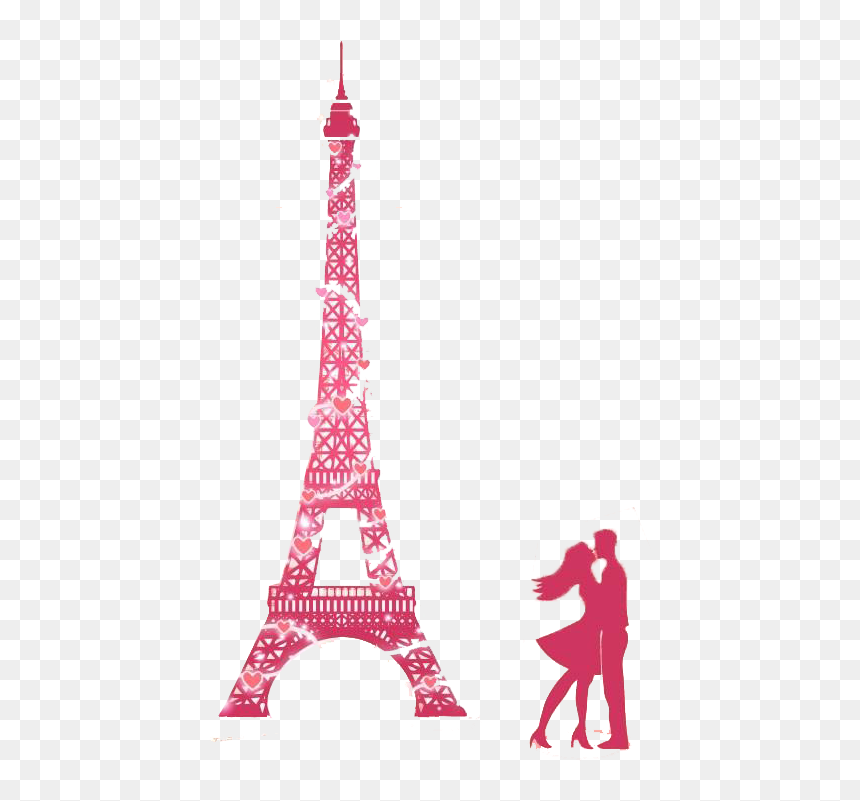 Cute Girly Paris Hd, HD Png Download - paris tower png