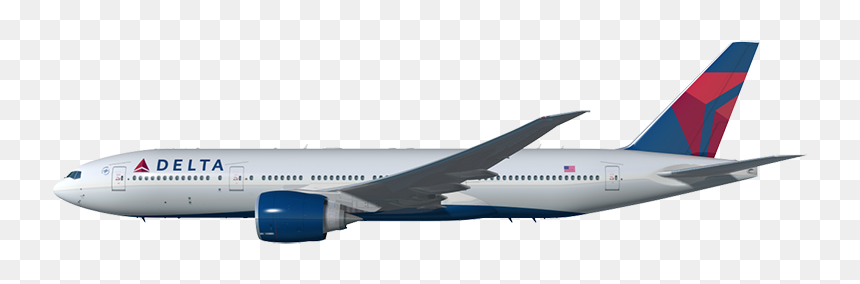 Kenya Airways Plane Png, Transparent Png - delta airplane png