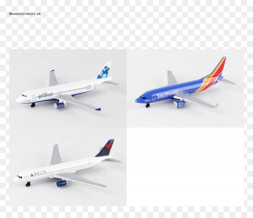 Diecast Model Planes, HD Png Download - delta airplane png