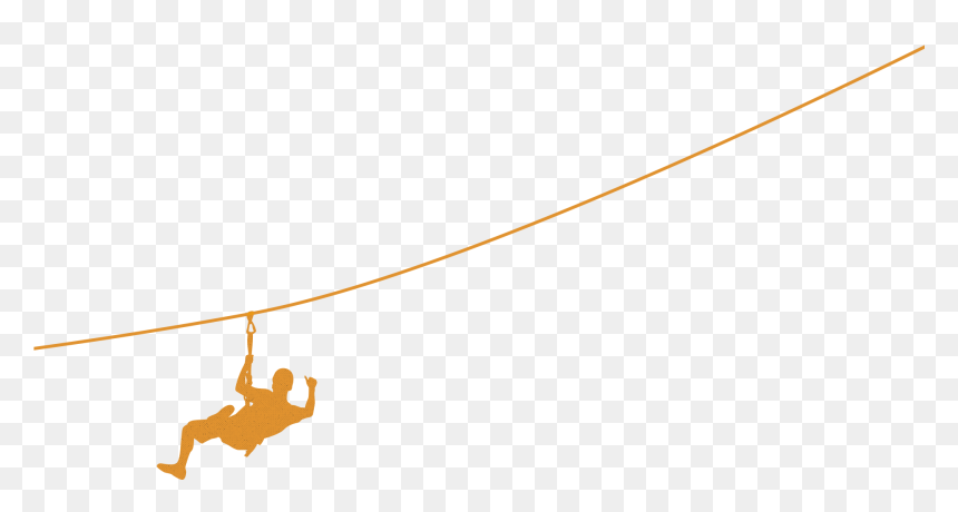 Swing, HD Png Download - zipline png