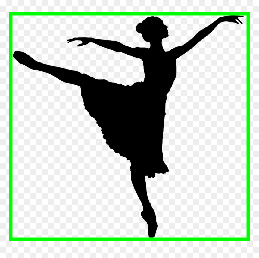 Dancer Silhouette Png Hd, Transparent Png - dancing clipart png