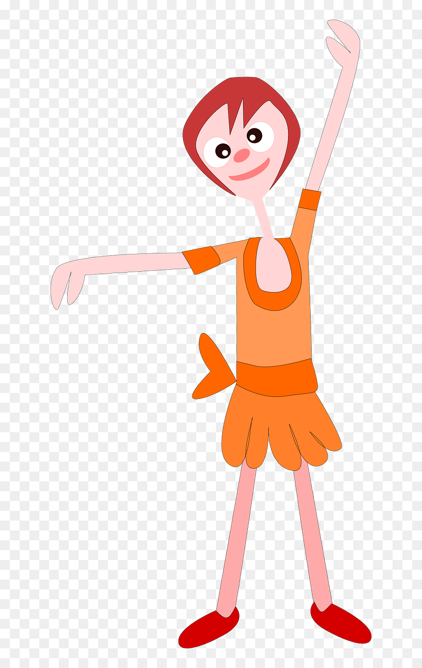 Niña Bailando Png, Transparent Png - dancing clipart png
