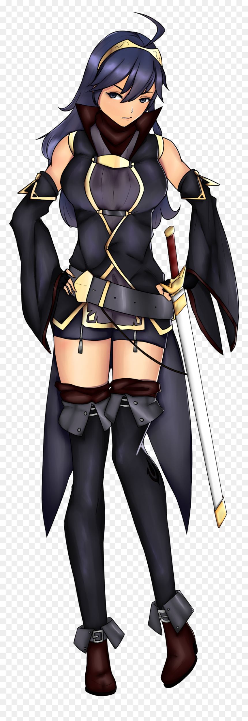 Lucina Swordmaster, HD Png Download - fire emblem chrom png