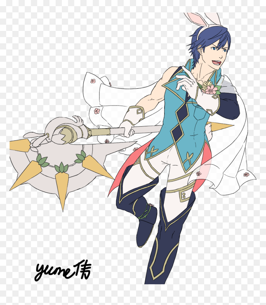 Cartoon, HD Png Download - fire emblem chrom png