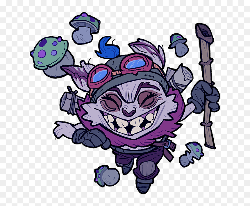 Face Your Fears Teemo, HD Png Download - cry of fear png