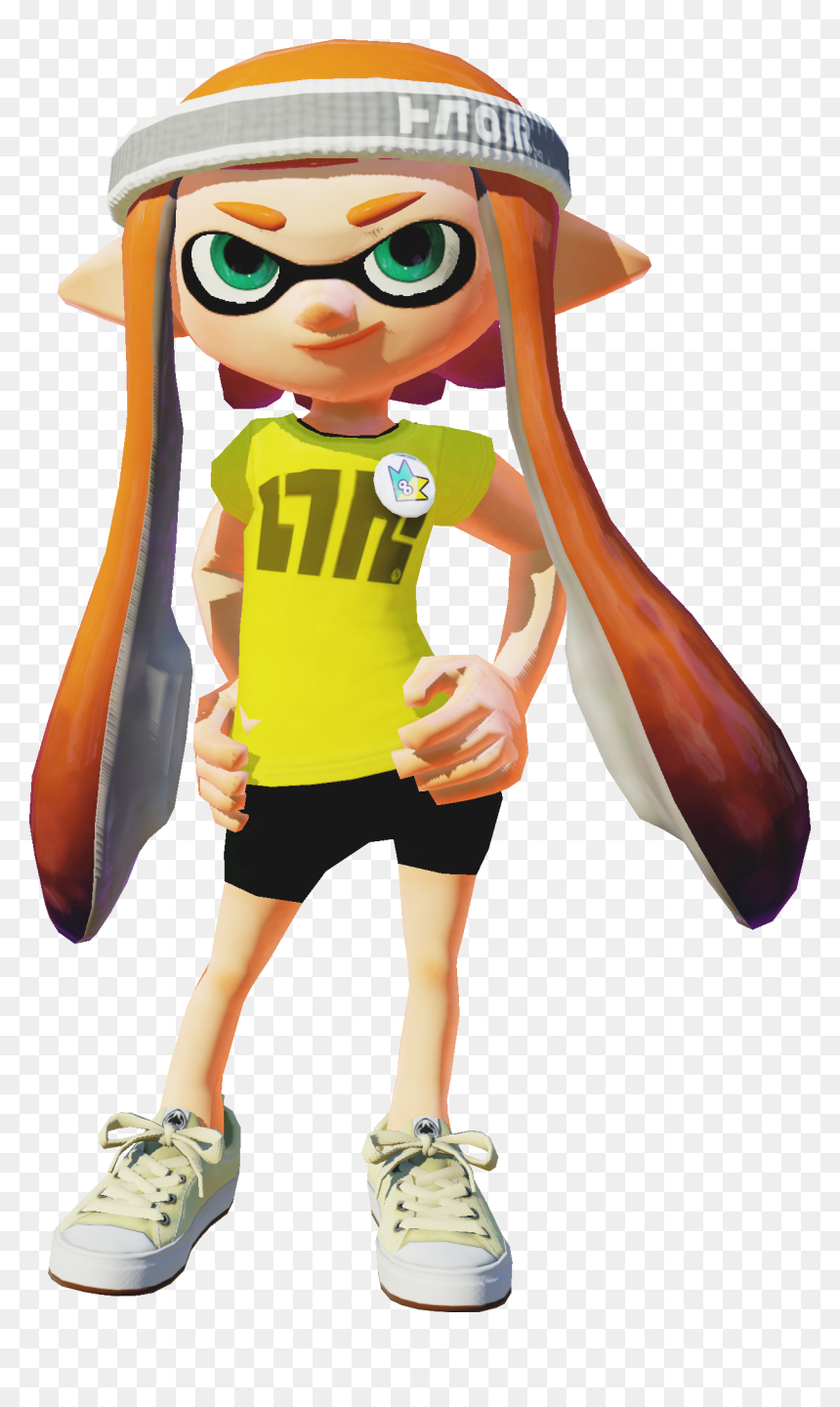 Splatoon Global Testfire Gear, HD Png Download - splatoon inkling png