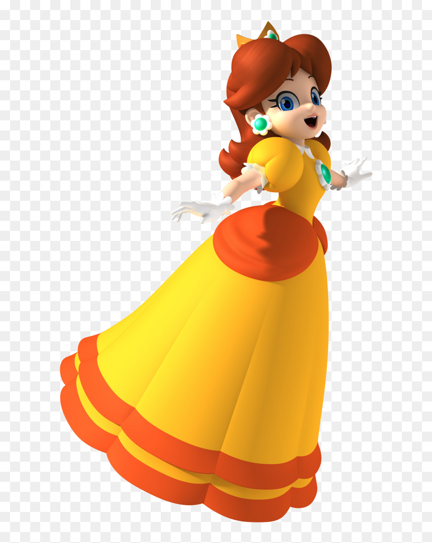 Daisy Mario Party 8, HD Png Download - mario galaxy png