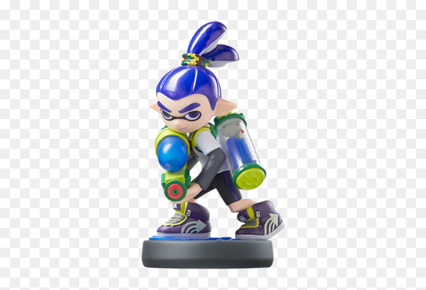 Splatoon Amiibo, HD Png Download - splatoon inkling png