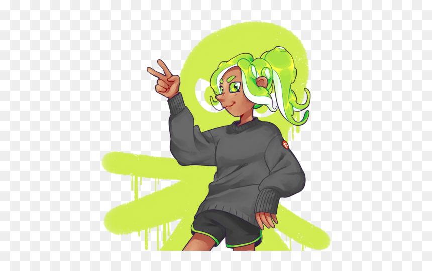 Illustration, HD Png Download - splatoon inkling png