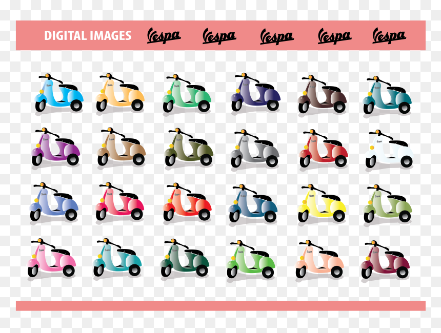 Subcompact Car, HD Png Download - vespa png