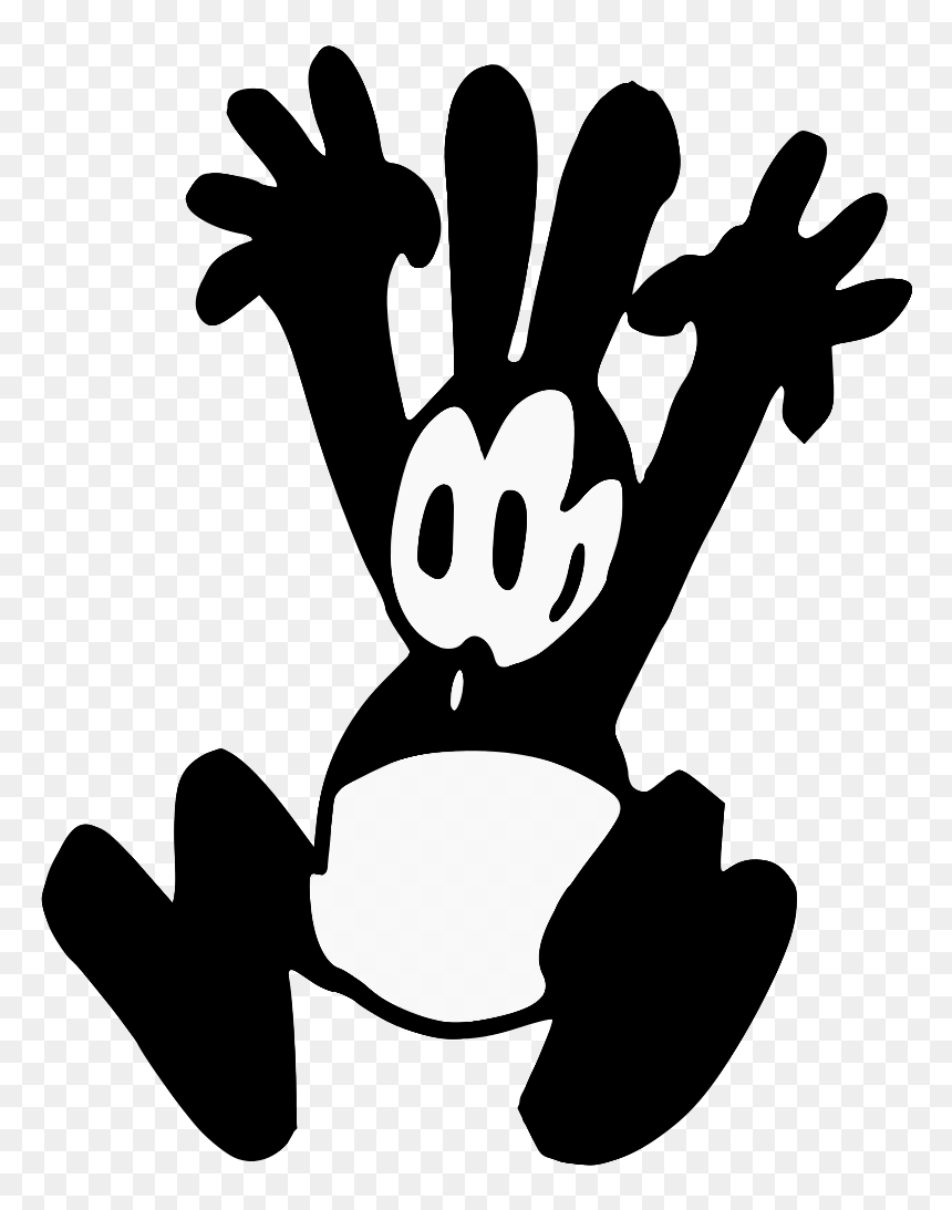 اسوالد خرگوش خوش شانس, HD Png Download - oswald png