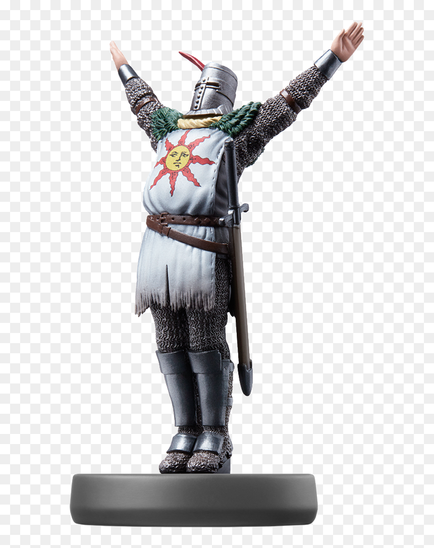 Solaire Of Astora Amiibo, HD Png Download - dark souls knight png