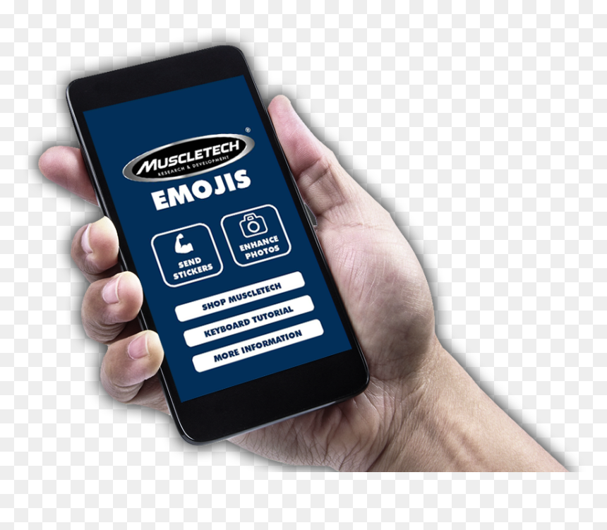 Muscletech Emojis, HD Png Download - workout emoji png