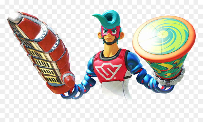 Cartoon, HD Png Download - nintendo arms png