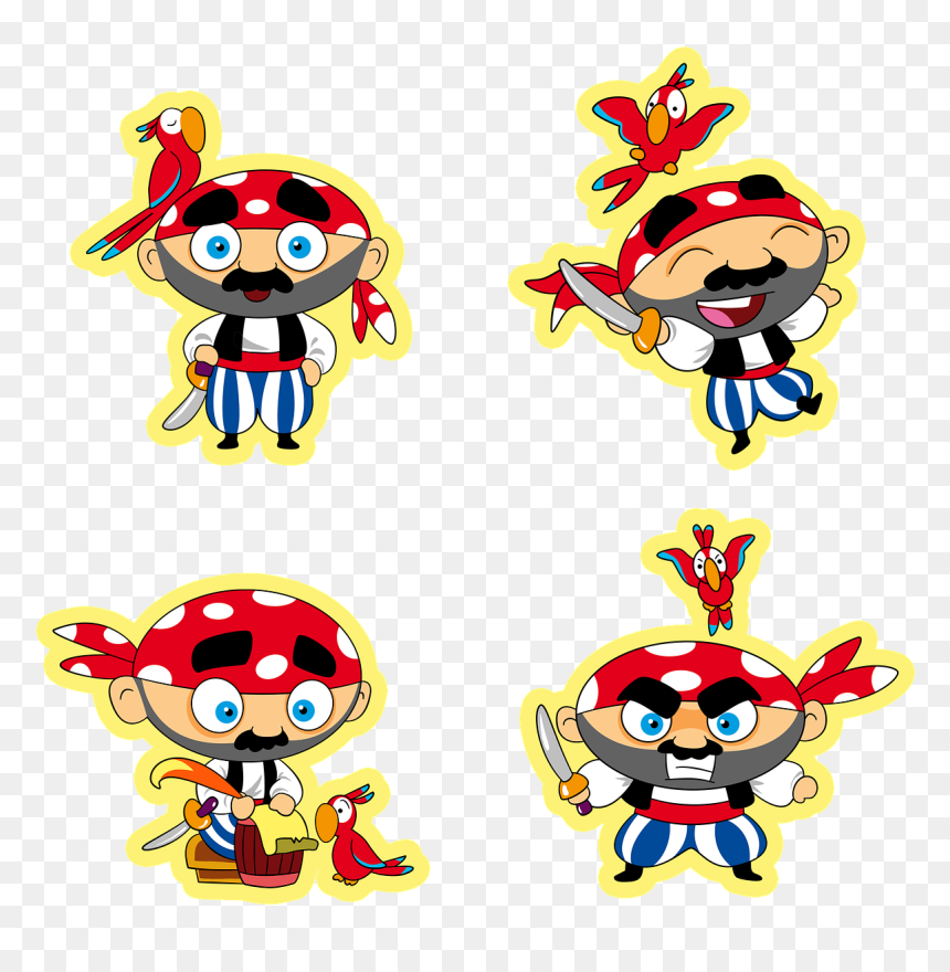 Pirata Enfadado, HD Png Download - workout emoji png