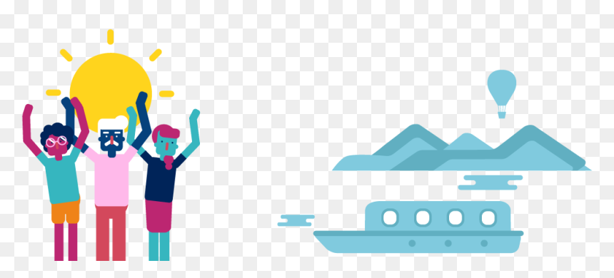 Illustration, HD Png Download - people celebrating png