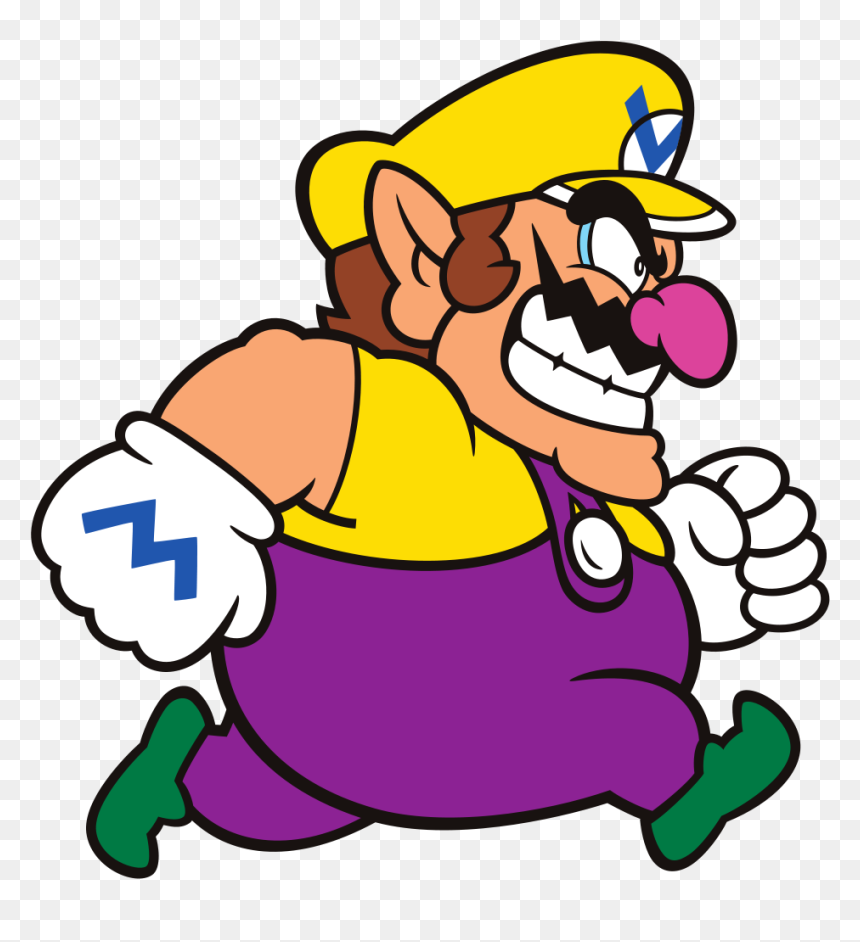 Cartoon, HD Png Download - wario head png