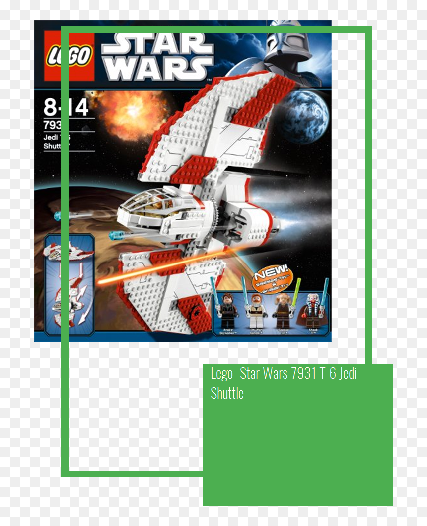 Lego Star Wars Jedi Shuttle, HD Png Download - lego star wars logo png