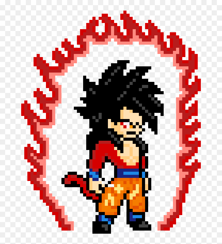 Cartoon, HD Png Download - ssj4 goku png