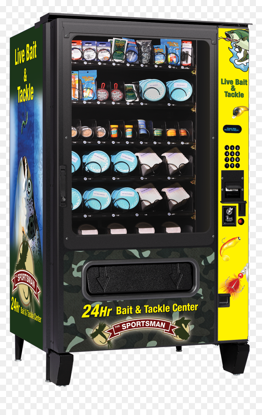 Live Bait Vending Machine, HD Png Download - bait png