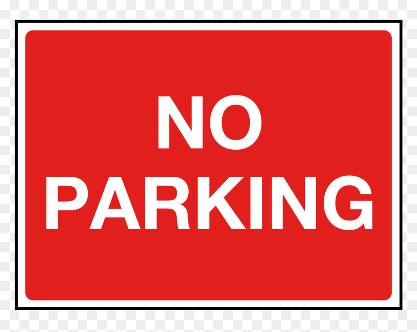 Sign, HD Png Download - no parking sign png