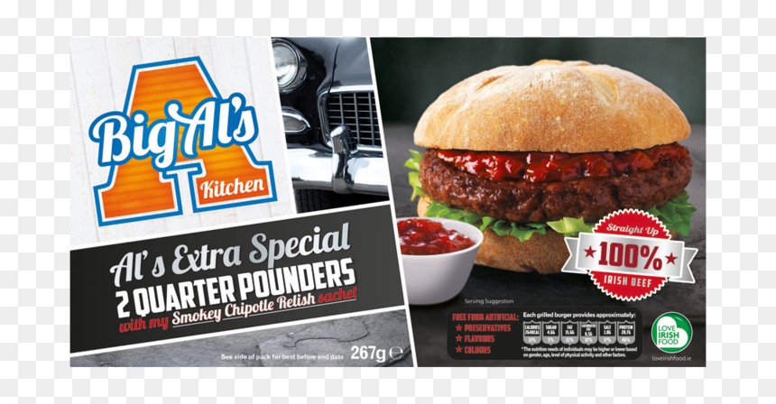 Big Al's, HD Png Download - quarter pounder png