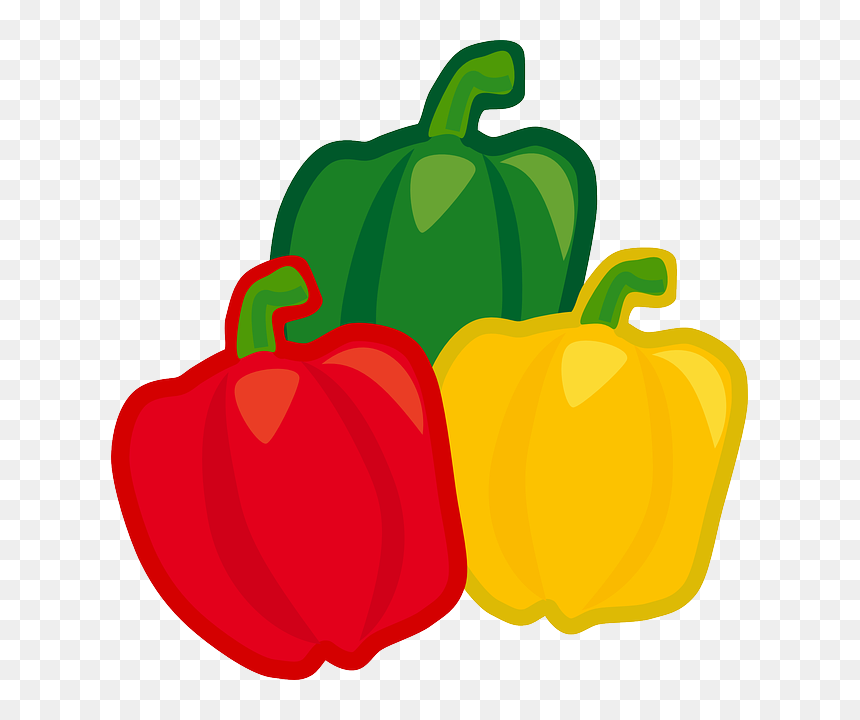 Peppers Clipart, HD Png Download - red bell png