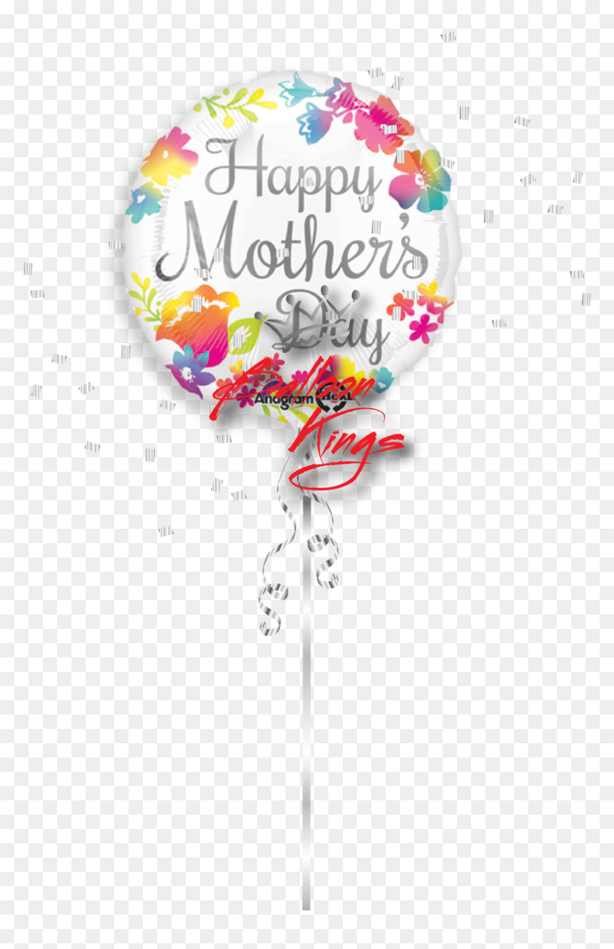 Mothers Day Balloons Transparent, HD Png Download - watercolor balloons png